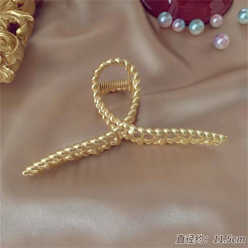 Metal Hollow Hair Claw